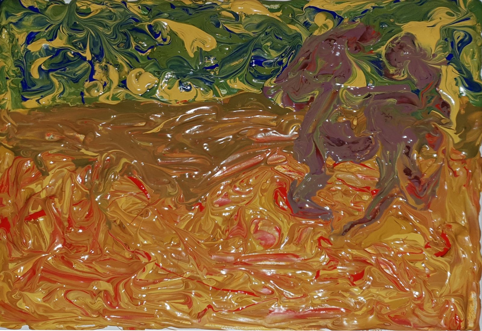 Cliff Aßmann, Oilpainting
