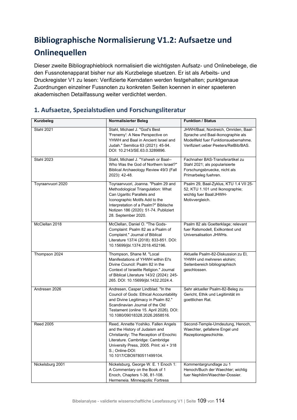 Bibelanalyse Seite 109